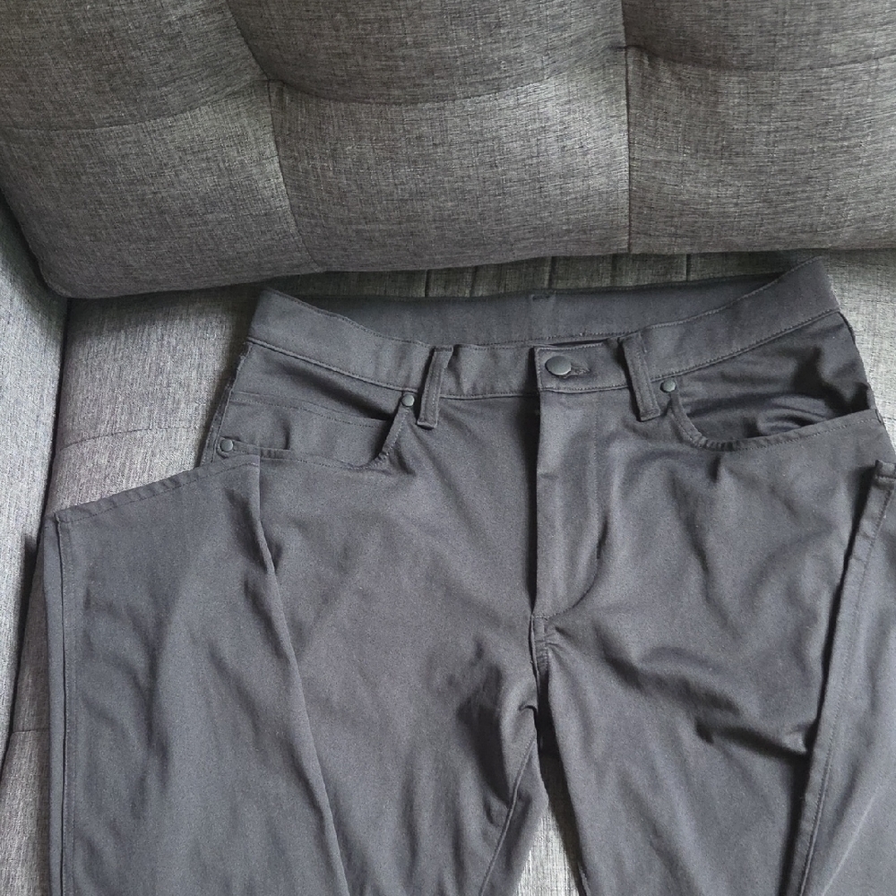 STYLUS Men's Black Dress Pants